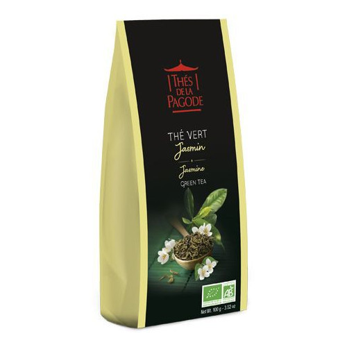 THES DE LA PAGODE Thé Vert Jasmin 100 g