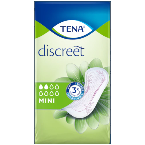 TENA DISCREET MINI - 20 Serviettes