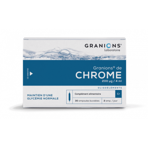 GRANIONS CHROME 200µg/4ml - 30 Ampoules