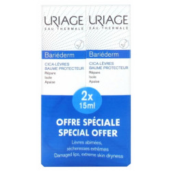 URIAGE BARIEDERM Lèvres Baume Tube 2x15ml