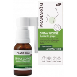 PRANARÔM AROMAFORCE Spray Gorge Bio 15ml