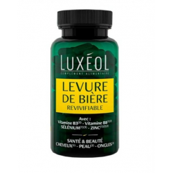 LUXEOL Levure de Bière Revivifiable 90 Gelules