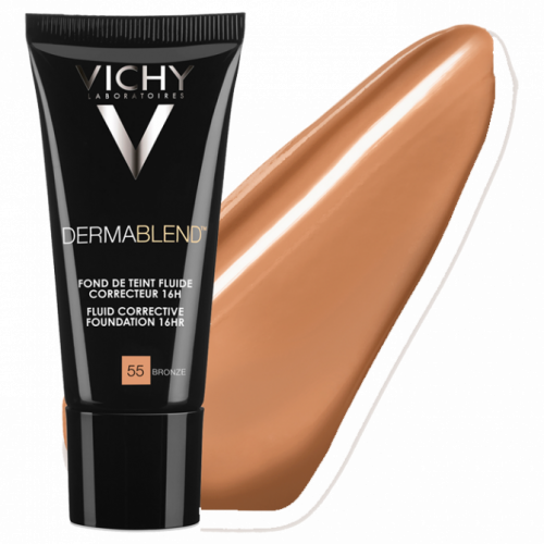 Vichy Dermablend Fond de Teint Fluide Correcteur 55 Bronze 30ml