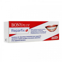 BONY PLUS SOS REPARFIX Colle pour dentier Kit complet