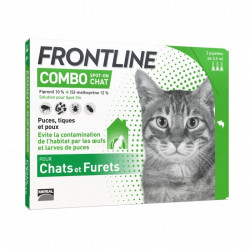 FRONTLINE COMBO CHAT - 3 Pipette de 0,5 ml