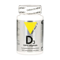 VITALL+ VITAMINE D3 - 100 Comprimés