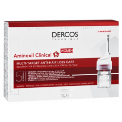 VICHY DERCOS AMINEXIL CLINICAL 5 FEMME - 21 Monodoses