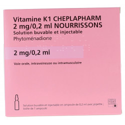 VIT K1 2MG/0,2ML CHEPLA NOUR AMP 1