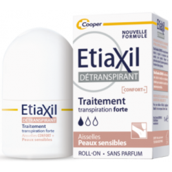 ETIAXIL DETRANSPIRANT Aisselles Confort Peaux Sensibles Roll-on