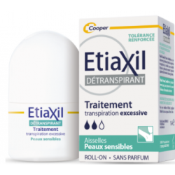 Etiaxil Détranspirant Aisselles Peaux Sensibles Roll-on -15 ml