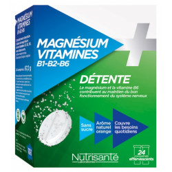 VITAVEA MAGNESIUM + VITAMIN B1 B2 B6 - 24 Tablets