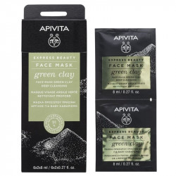 APIVITA MASQUE EXPRESS ARGILE VERT X 2