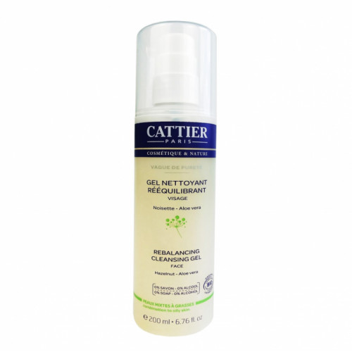 CATTIER CLEANSING GEL RÉÉQUILIBRANT VAGUE DE PURETÉ - 200 ml