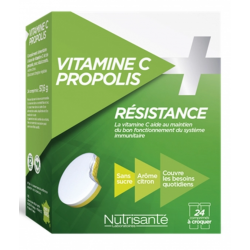 NUTRISANTE VITAMINE C + Propolis - 24 Comprimés