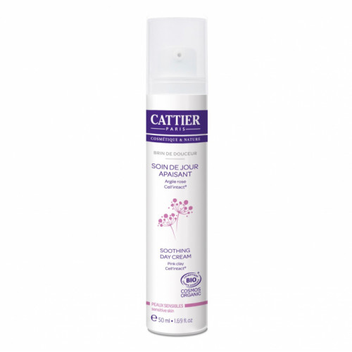 CATTIER SOIN DE JOUR APAISANT PEAUX SENSIBLES - 50 ml