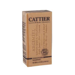 CATTIER SAVON DOUX VÉGÉTAL ARGIMIEL - 150 g