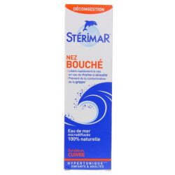 STERIMAR Nez Bouché Solution nasale hypertonique d'eau de mer