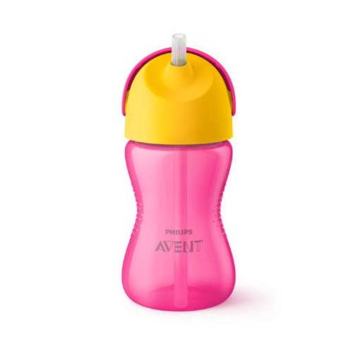 Philips Avent Gobelet Paille Girl Rose 300ml SCF798/02