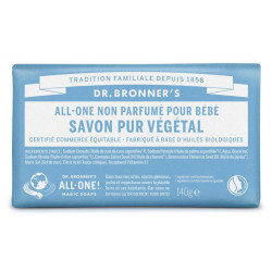 DR BRONNERS Pain De Savon Sans Parfum - 140G