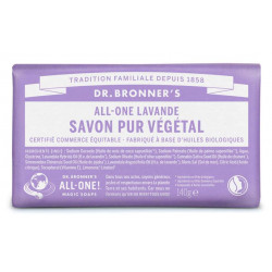 DR BRONNERS Pain De Savon Lavande - 140G