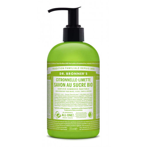 DR BRONNERS Liquid Soap Lime - 355ml