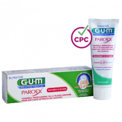 GUM DENTIFRICE PAROEX - Lot de 2x75ML