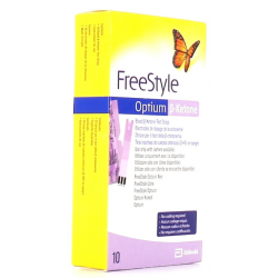 FREESTYLE OPTIUM β KETONE - 100 Electrodes de dosage de