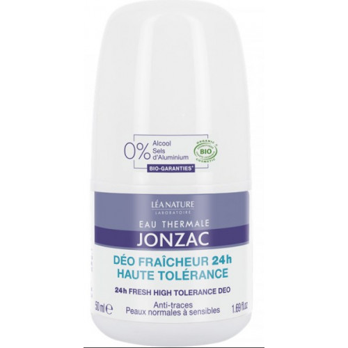 Eau de Jonzac Déo Fraicheur Haute Tolerance Bio 50 ml