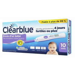 CLEARBLUE TEST D'OVULATION DIGITAL AVANCÉ Lecture 2 Hormones -