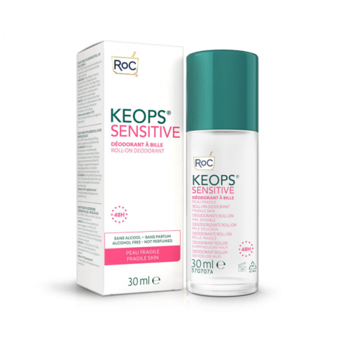 ROC KEOPS SENSITIVE Déodorant à bille Peau Fragile 30ml