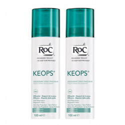 ROC KEOPS Déodorant spray fraîcheur Lot de 2x100 ml