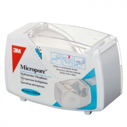 MICROPORE SPARADRAP MICROPORE White Dispenser 2,5cm x 9,14m