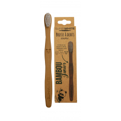 SUPERWHITE BROSSE À DENTS BAMBOU JUNIOR