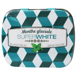 SUPERWHITE MINIMINTS MENTHE GLACIALE - 50 Pastilles