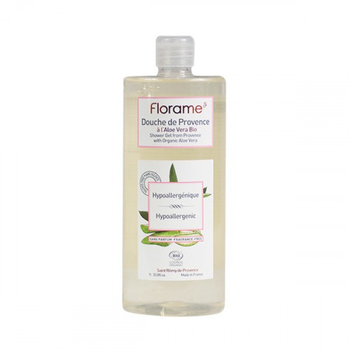 FLORAME GEL DOUCH HYPOALLERGÉNIQUE ALOE VERA - 1 L