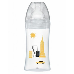 DODIE BIB SENS+VER270ML NEWYORK -6M