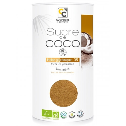 COMPTOIRS ET COMPAGNIES SUCRE DE FLEUR DE COCOTIER BIO - 400 g