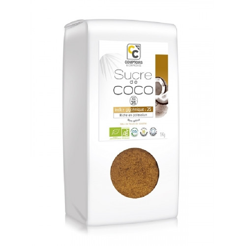 COMPTOIRS ET COMPAGNIES ORGANIC COCONUT FLOWER SUGAR 1KG