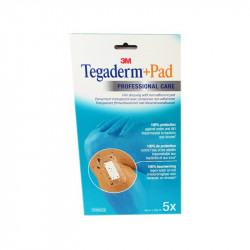 TEGADERM + PAD Pansement Transparent Stérile 9CMX20CM - 5