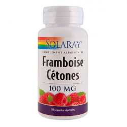 SOLARAY CÉTONES DE FRAMBOISE 100MG - 90 Capsules