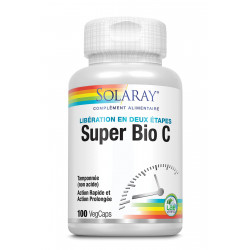 SOLARAY SUPER BIO C TAMPONNÉE - 100 Capsules