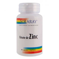 SOLARAY ZINC CITRATE 15 MG...