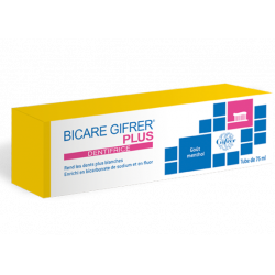 GIFRER DENTIFRICE BICARE PLUS MENTHOL - 75 ml