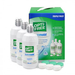 ALCON OPTI-FREE PURE MOIST MULTIF x 3 - 300 ml