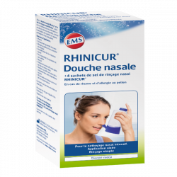 Rhinicur Douche Nasale + 4 Sachets Sel Rincage