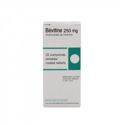 BEVITINE 250 mg, comprimé enrobé, boîte de 20