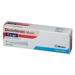 DICLOFENAC MYLAN PHARMA 1 %, gel, boîte de 1 tube de 100 g