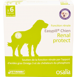 OSALIA EASYPILL CHIEN RENAL PROTECT - 6 Barres de 28 g