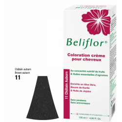 BELIFLOR COLORATION CREME N°11 Châtain Auburn - Tube 135 ml