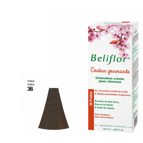 BELIFLOR COLORATION GOURMANDE CHEVEUX N°36 Praliné - 135 ML